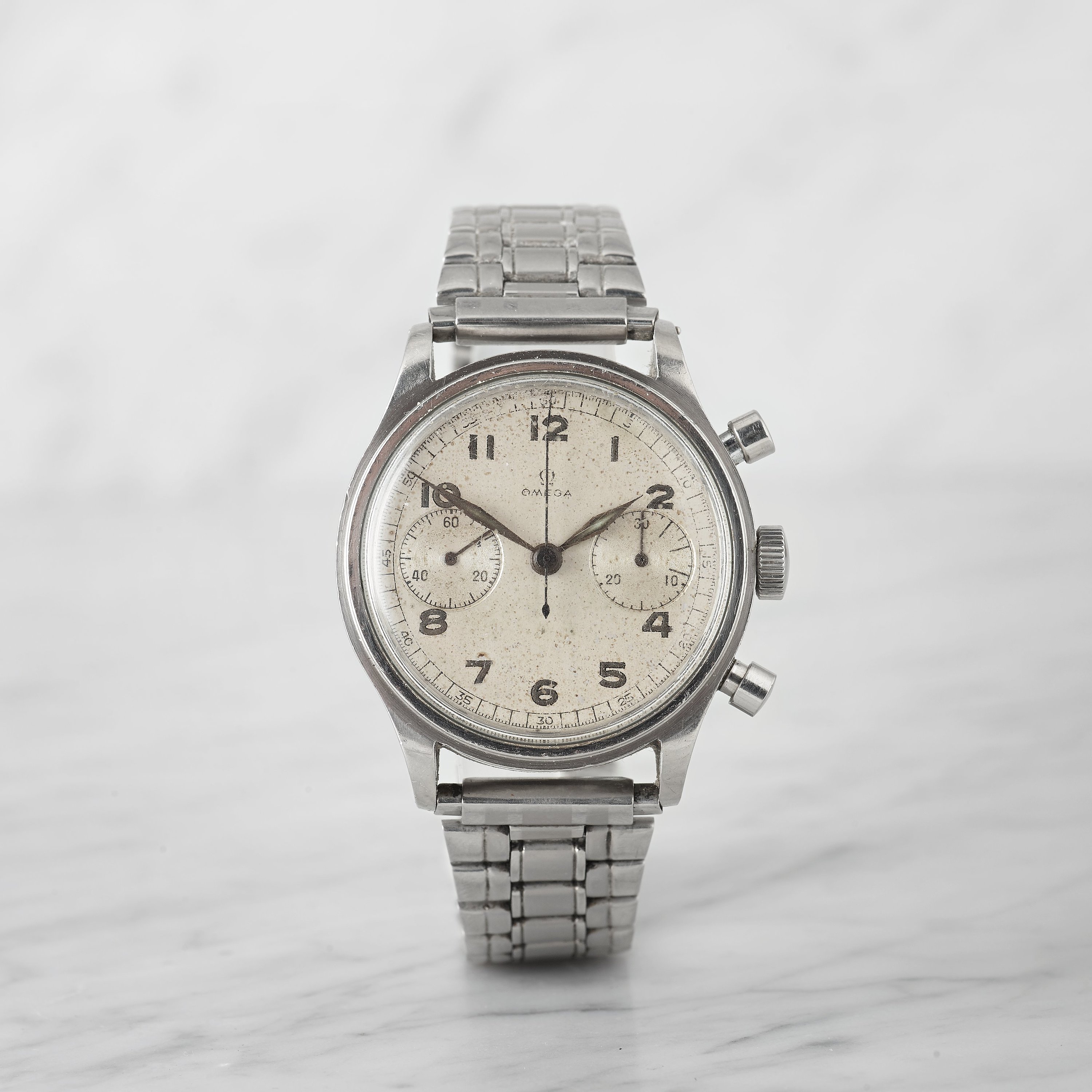 Bukowskis Important Timepieces Omega kronograf