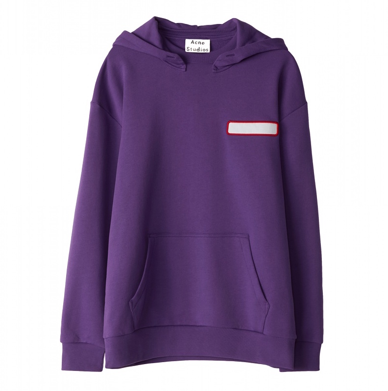 Acne Studios Diner Collection purple sweatshirt