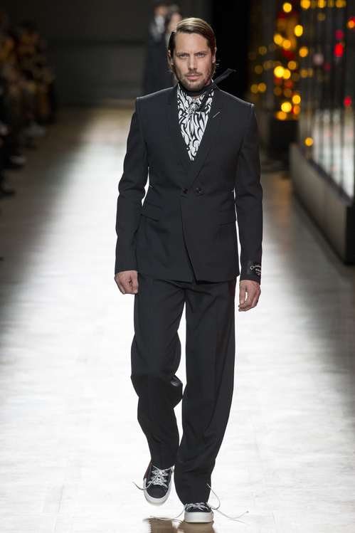 Modeveckorna AW18 - James Rousseau in the Dior Homme Fall:Winter 2018-2019