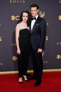 CLAIRE FOY AND MATT SMITH Getty In Ermenegildo Zegna Couture at Emmys