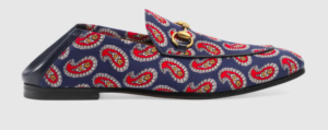 Men's Gucci paisley loafer FW17
