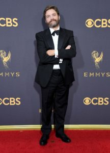 ZACH GALIFIANAKIS at Emmys 2017