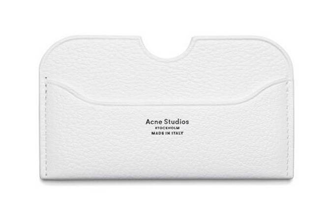 Acne Studios Card Holder Plånbok Elmas White