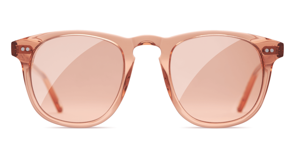 Chimi Eyewear Peach #001 Clear