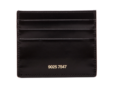 Common Projects Card Holder korthållare black leather