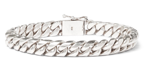 Foundwell 1970s Sterlign Silver Bracelet armband för män