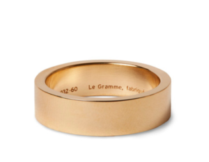 Le Gramme 18K Gold Ring guldring