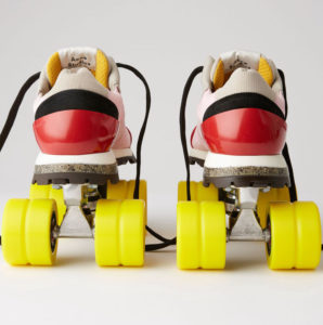 Acne Studios DIner Collection roller derby skates
