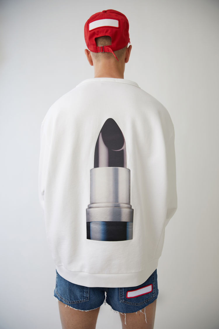 Acne Studios Diner Collection Lipstick sweatshirt