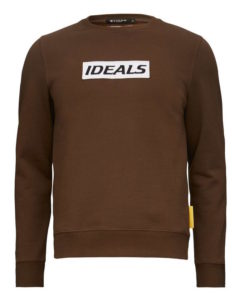 Tiger of Sweden Ideals brun collegetröja sweatshirt