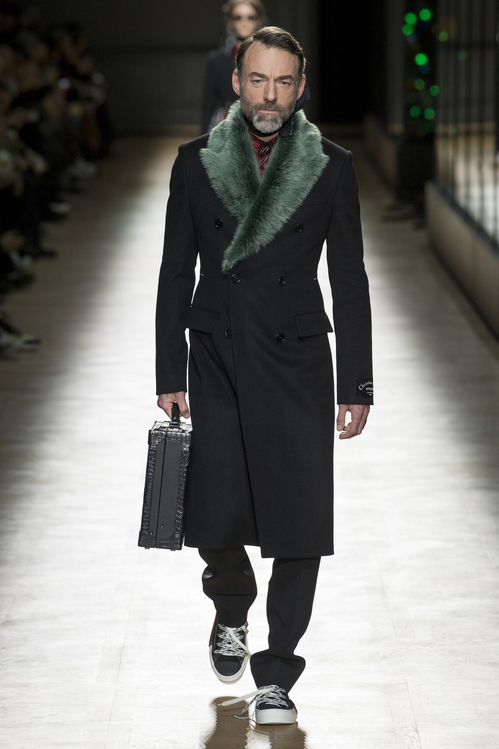 Trendspaning från modeveckorna AW18- Alain Gossuin in the Dior Homme Fal::Winter 2018-2019