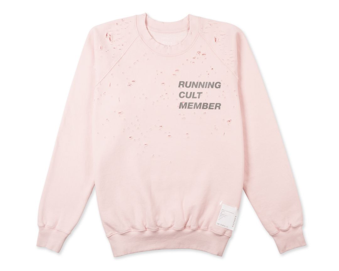 Satisfy Running Running Cult Member Sweatshirt Pink