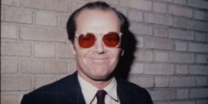 Jack Nicholson Red Sunglasses