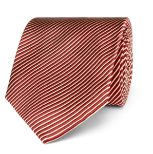Snygga slipsar - randig slips silke från Tom Ford