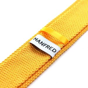 MANFRED och slipsknutar.com gul slips