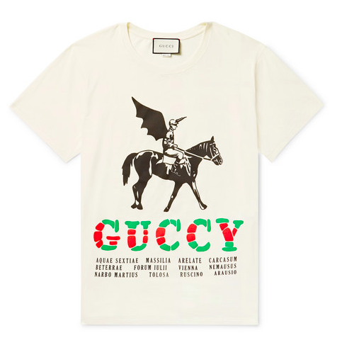 Presenttips Gucci Guccy t-shirt with print