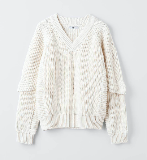 Eytys Kore Alabaster Sweater Stickad tröja